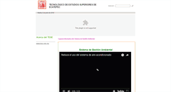 Desktop Screenshot of egresados.tese.edu.mx